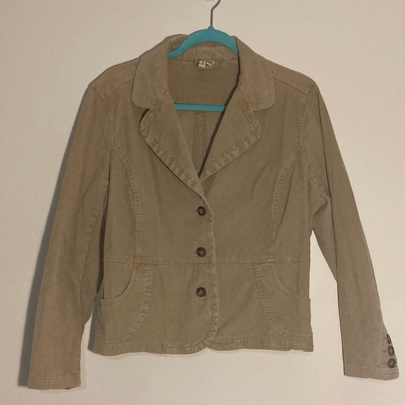 St. John's Bay Corduroy Blazer | Size PXL | Y2K | Casual | Lightweight - Picture 1 of 11
